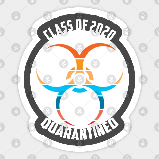 class of 2020 quarantined Sticker by Halmoswi